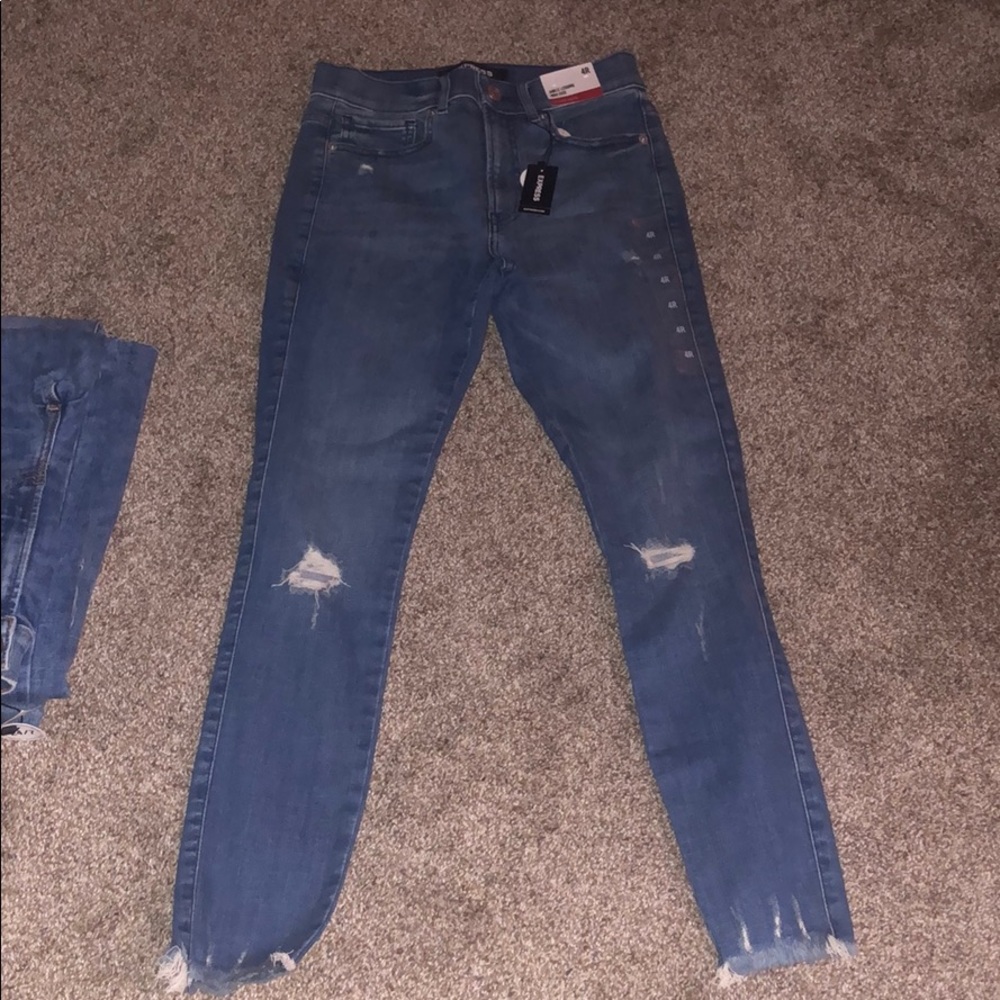 Express Jeans Distressed